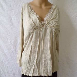 2/20 v-neck blouse